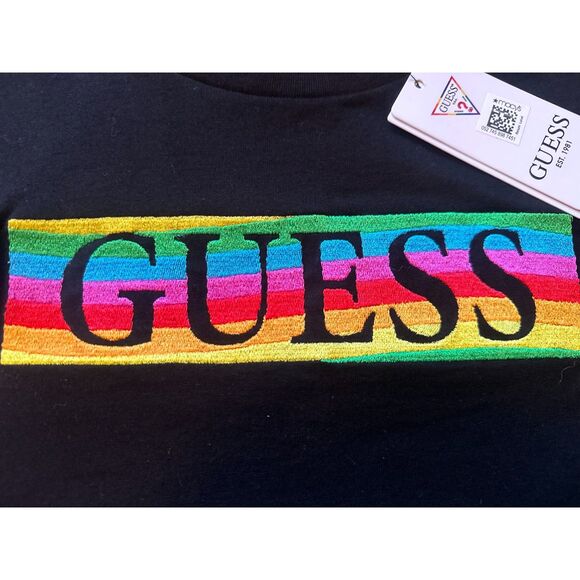 NWT. Unique Rare PRIDE Guess T-shirt - Picture 4 of 5
